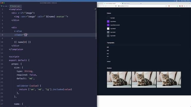 Vue UI Design System [#3] - Avatars смотреть онлайн