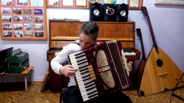 Калинина Лиза, 1класс, Шаинский "Весёлая карусель" смотреть онлайн