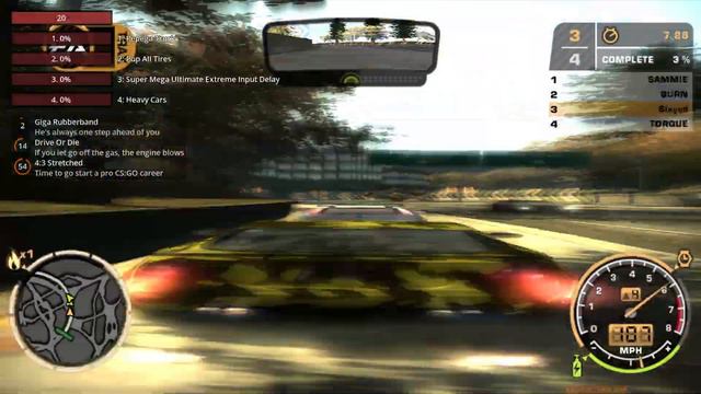 Choas Mod Brain Hurty Thingy | Need For Speed Most Wanted (2005) Chaos Mod смотреть онлайн
