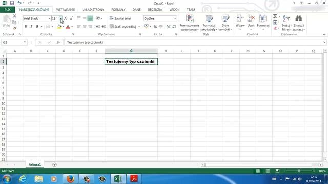 Excel Formatowanie #1 - Jak zmienić typ, rozmiar i kolor czcionki смотреть онлайн
