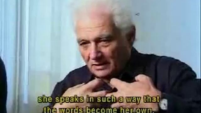 'Speech Is Blind' - Jacques Derrida On 'Echo And Narcissus'_xvid.avi смотреть онлайн