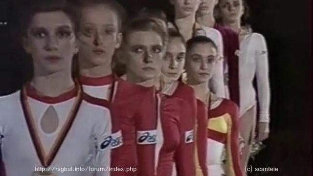 RSG European Championships 1992 TEAM Medal Ceremony смотреть онлайн