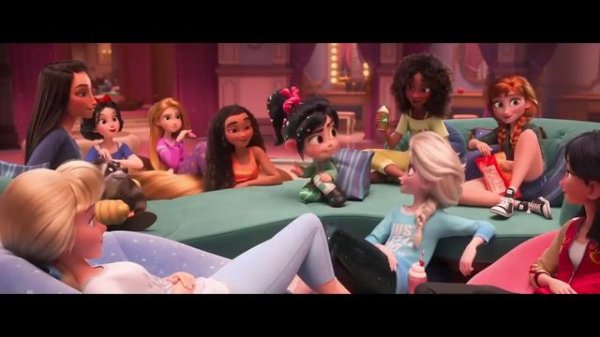 Все принцессы Disney в одном месте |Ральф против интернета |Мультфильм Дисней 2018.