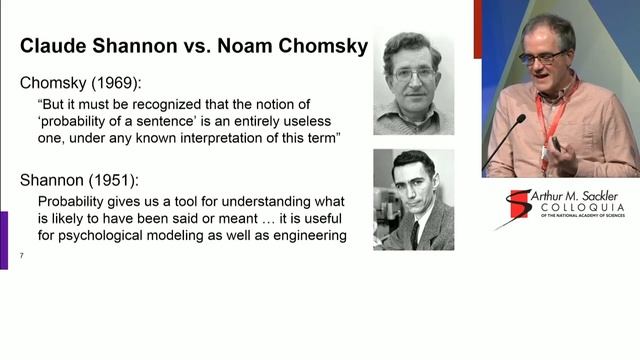 Chomsky vs Shannon approaches to NLP and AI - Chris Manning Stanford OpenNLP creator смотреть онлайн