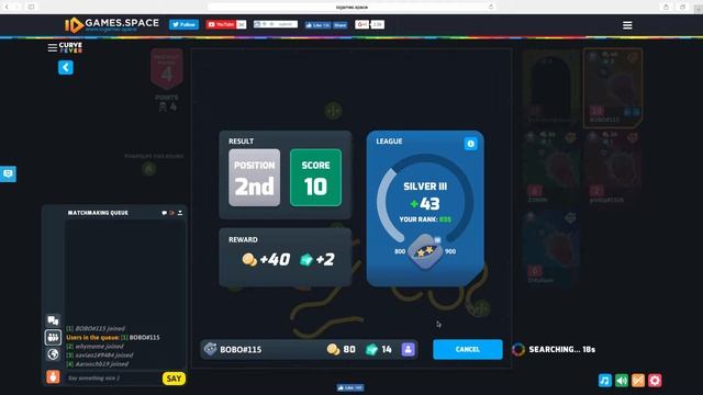 I CAN'T WIN A GAME!! | Curve Fever.io смотреть онлайн