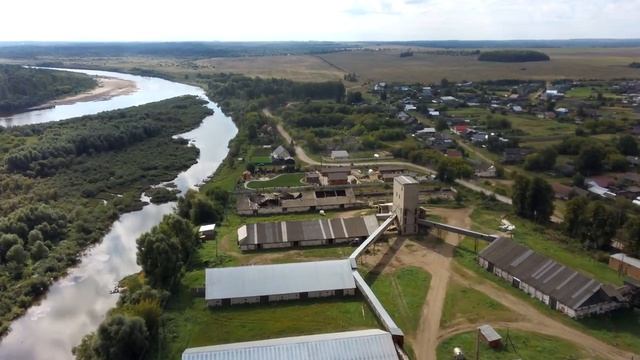 Село Русский Турек Уржумского района с высоты птичьего полета смотреть онлайн