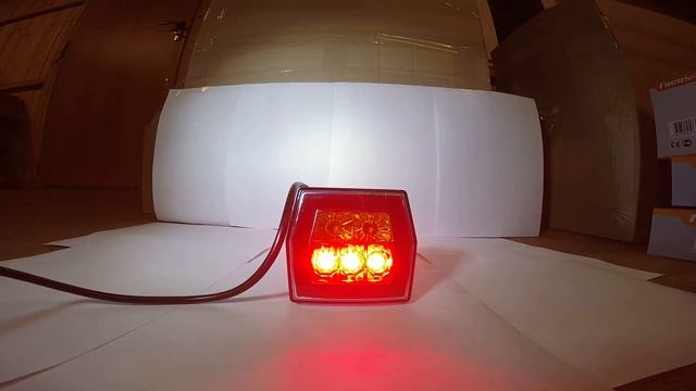 Светодиодный фонарь для прицепа. Fristom FT-122 смотреть онлайн