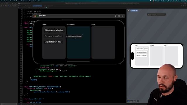 SwiftUI Drag and Drop with Transferable Custom Object смотреть онлайн