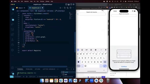 Como Crear un Formulario en React Native смотреть онлайн
