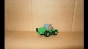 Урок как слепить из пластилина трактор T150K | Tutorial how to sculpt Tractor XTZ -T150