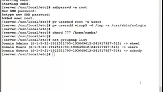 UNIX Linux FreeBSD взаимодействие с Windows 02 11 2011 смотреть онлайн