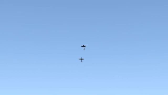 DOGFIGHT P40 kittyhawk VS KI 44 SHOKI смотреть онлайн