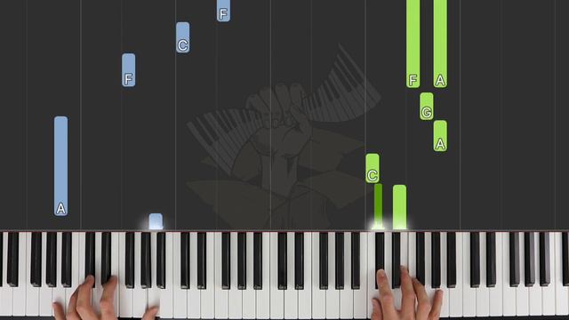 Moonbeams / ABRSM Piano Grade 4 2021 & 2022, B:1 / Synthesia Piano tutorial смотреть онлайн