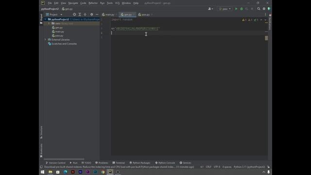 Python password Generator get unhackable passwords with just 4 lines of python смотреть онлайн