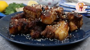 СВИНЫЕ РЕБРЫШКИ в ДУХОВКЕ с МЕДОМ и СОЕВЫМ СОУСОМ – беспроигрышный рецепт маринада для свиных ребер