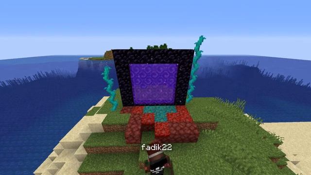 Простой и красивый портал в ад #Minecraft #Build смотреть онлайн