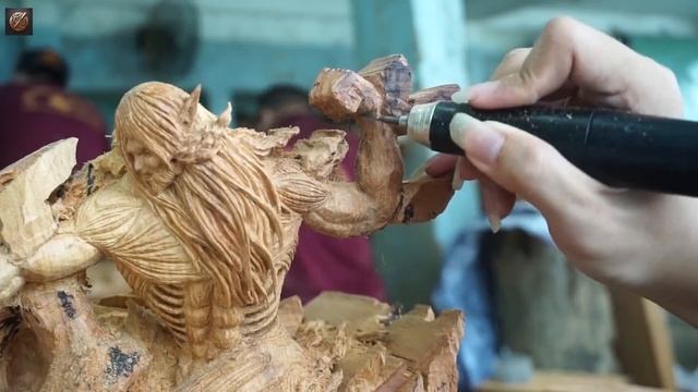 Attack On Titan: The Final Season Part 4｜EREN Founding Titan vs ARMIN Colossal Titan - Wood Carving смотреть онлайн