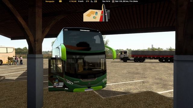 ETS 2 1.47 / MARCOPOLO G8 VOLVO B510R EURO 6 8X2 / CAMPINAS X SÃO CARLOS/ VERDES SUL / ROTAS BRASIL смотреть онлайн
