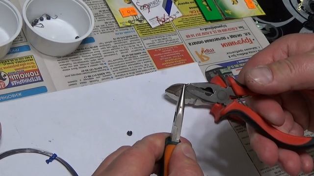 Шарнирные мормышки - как я их делаю.