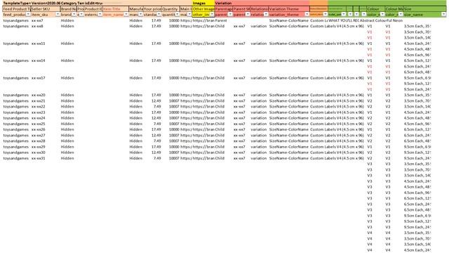 Amazon Bulk upload CSV file prepared using Excel ? смотреть онлайн