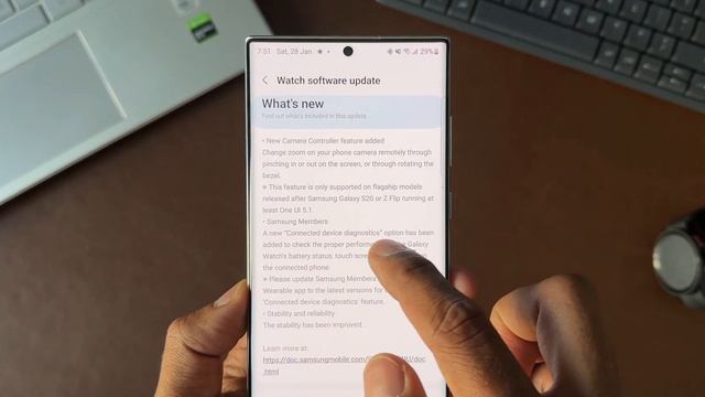 Samsung Galaxy Watch gets Huge Update - WATCH DIAGNOSTICS - CAMERA Pinch & ZOOM Added ! смотреть онлайн