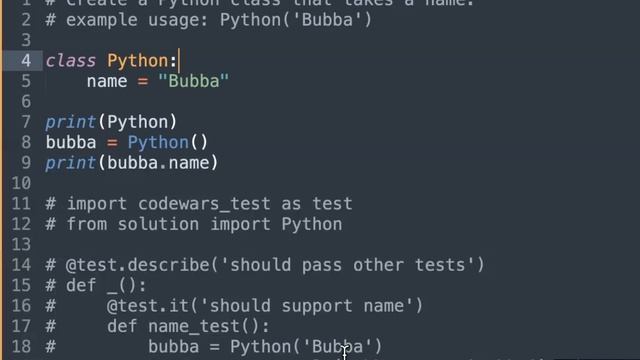 Codewars (Python?) | Name Your Python! | kyu8 смотреть онлайн