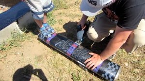 Гидроизоляция 1-го ряда газоблоков