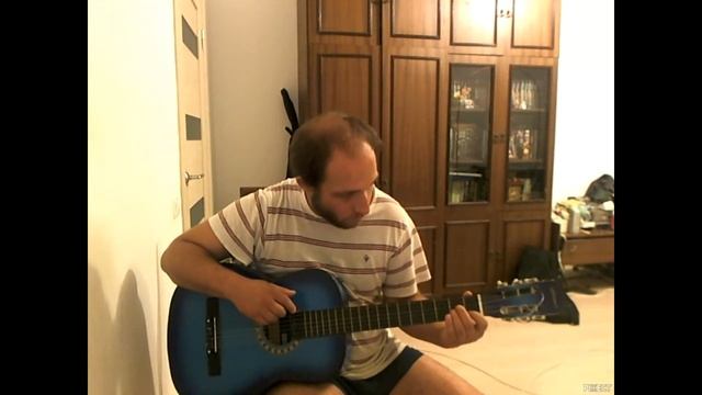 Учим как берется аккорд Ам(Начало) смотреть онлайн