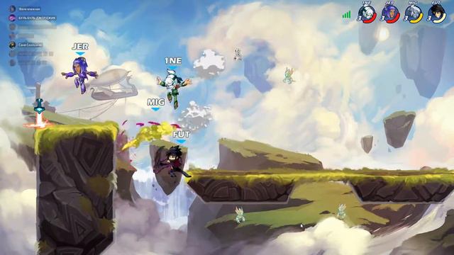 ЗАШЕЛ В ПЕРВЫЙ РАЗ В BRAWLHALLA смотреть онлайн