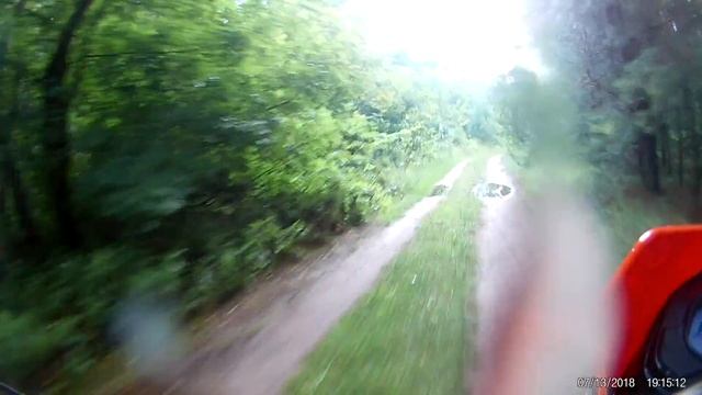 M1NSK X250 Эндуро.Прохватик после ливня. смотреть онлайн