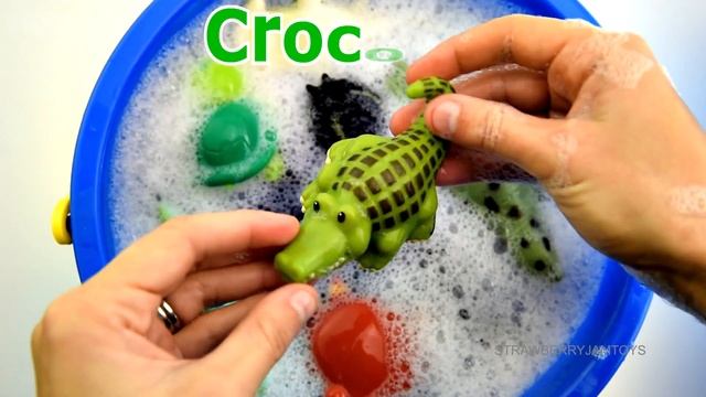 Wild Zoo Animals Toys - Mom Learn Animals Names with Educational Toys смотреть онлайн