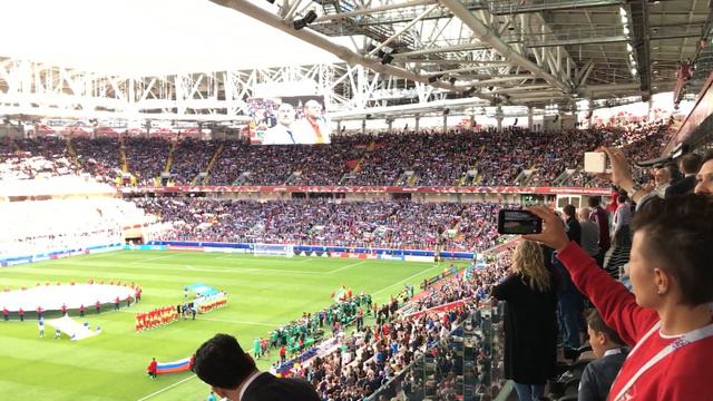 Кубок Конфедераций 2017. Гимн России смотреть онлайн
