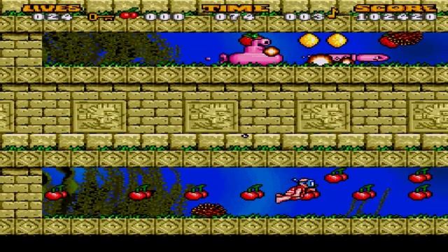 Jelly Boy SNES - Walkthrough - Very Hard And Unusual Game Of SNES