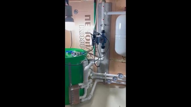 Видеоотзыв от нашего клиента, обогрев хоз помещения иммерсионной ванной смотреть онлайн