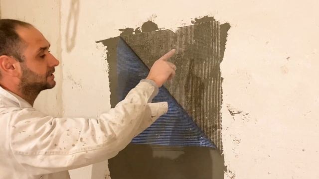 Сетка малярная как клеить правильно!!! смотреть онлайн