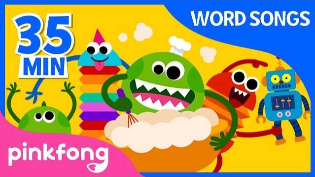 Foods And More | Word Songs | Learn Words | +Compilation | Pinkfong Songs For Children