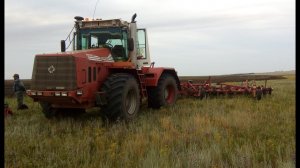 Три Трактора к744р  1000га Продолжаем культивацию!( Сезон 2019)
