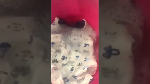 Стирка детской футболки с пастой SVOD Effect смотреть онлайн