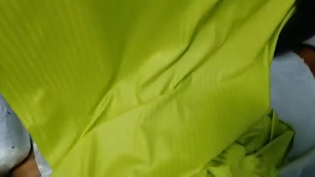 Ткань Страйп-сатин Лайм смотреть онлайн