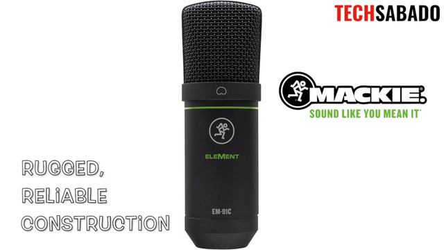 TECH-KA, GADGETS MUNA | Mackie EM-91C, EleMent Series, Large-Diaphragm Condenser Microphone смотреть онлайн