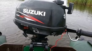 Мой новый мотор Suzuki  DF 2,5