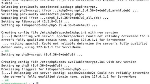 Install LAMP in Rasbian OS смотреть онлайн