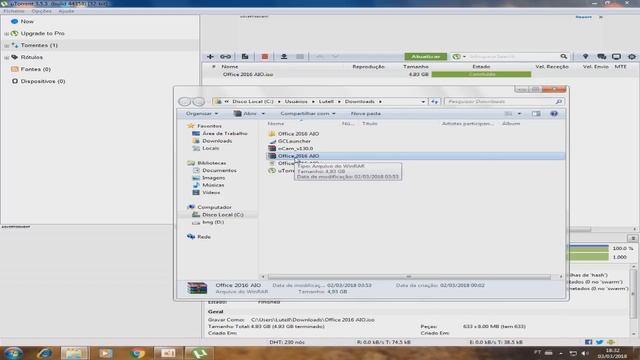Como Baixar Instalar e Ativar Office 2016 PC Completo Português смотреть онлайн