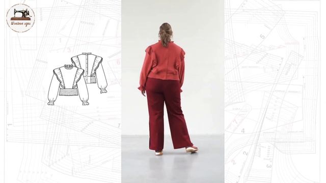 Технические рисунки KNIPMODE 2/2023 ✂️Netherlands #knipmode  #fashionstyle #sewing