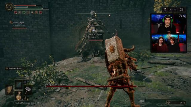 Blutiger Anfänger vs. Margit The Fell Omen | Elden Ring mit Colin, Dennis & Valle #03 смотреть онлайн