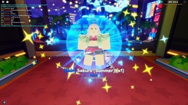 OPENING 250+ SUMMER STARS IN ANIME ADVENTURES | Anime Adventures Opening смотреть онлайн