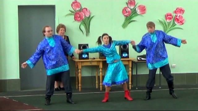 2016 год 8 марта. Русский танец. смотреть онлайн