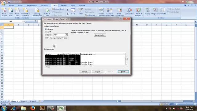 How to import file name from folder to MS excel смотреть онлайн