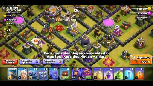 Mi Primer ATAQUE con el YETI (Clash of Clans) victoria /TripleEquis/ #2019 смотреть онлайн