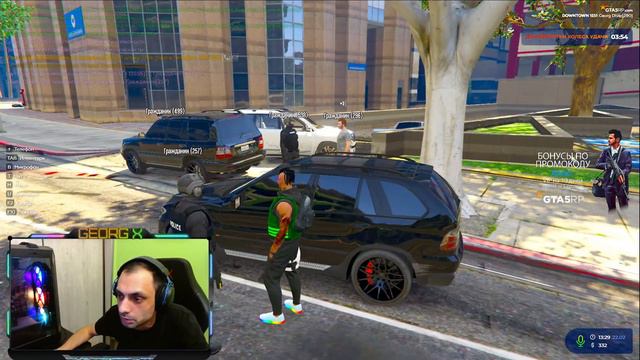 ⭕️GTA5 RP ⭕️ DOWNTOWN⭕️პრომო BANG⭕️1440P⭕️ смотреть онлайн